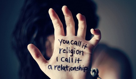 hand relationship religion